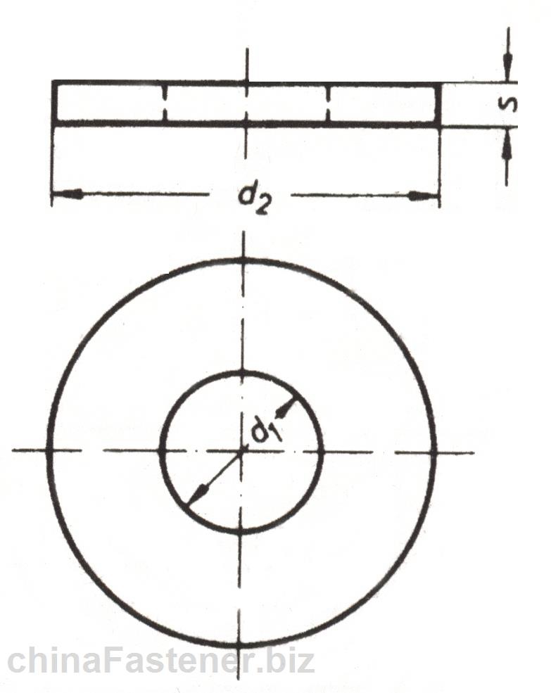 平垫圈—重型螺栓用|DIN7349[标准 技术参数]