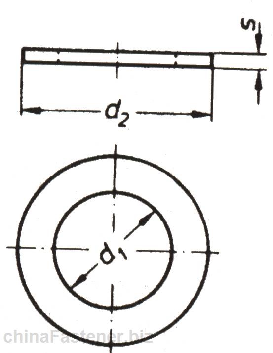 粗制平垫圈—螺栓用|DIN1441[标准 技术参数]