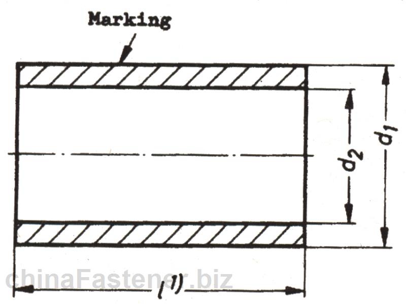 受力管套—腰状杆螺栓连接副用|DIN2510-7[标准 技术参数]
