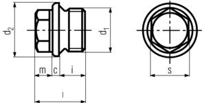 无锡螺丝厂提供-A2-DIN910不锈钢外六角喉塞