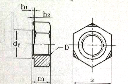 嘉兴[螺母|六角]螺丝厂供应4级-GB13681六角点焊螺母