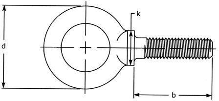 嘉兴[螺栓|吊环螺栓]螺丝厂供应美制吊环螺栓-镀锌