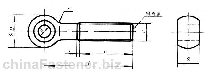 活节螺栓|GB 798-88
