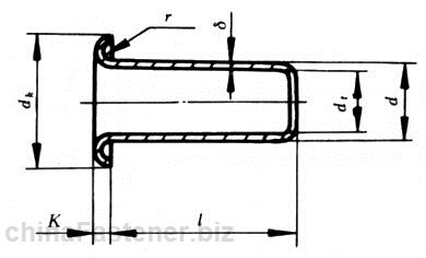 空心铆钉|GB876-86[标准 技术参数]