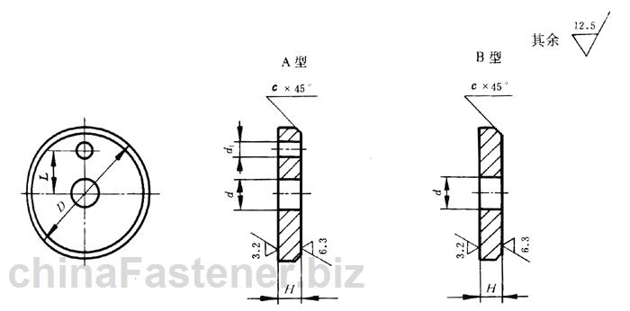 螺栓紧固轴端挡圈|GB 892-86