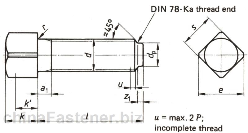 方头短<a href=//www.posttic.com/dlcp/yuanzhuduanjinding/ target=_blank class=infotextkey>圆柱端紧定</a>螺钉 | DIN 479