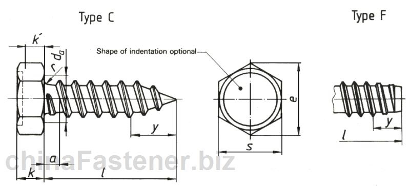 六角头自攻螺钉 | ISO 1479