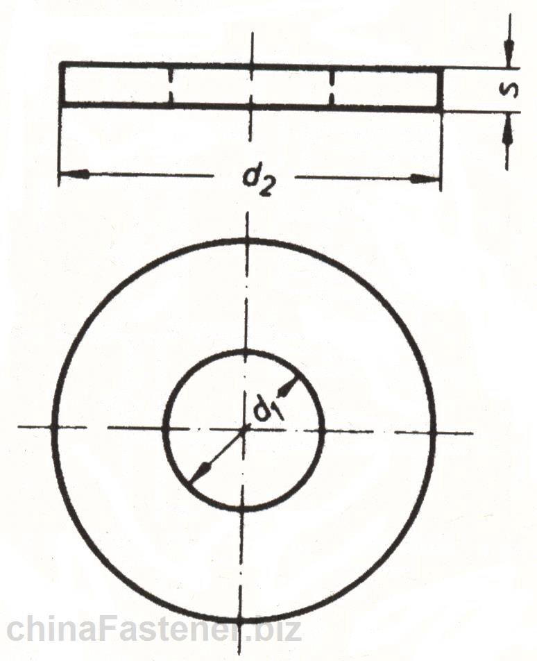 <a href=//www.posttic.com/dongluo/7229.html target=_blank class=infotextkey>平垫圈</a>—带重型夹紧套螺栓用 | DIN 7349