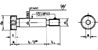 A2-ISO7379 不锈钢内六角塞打螺丝