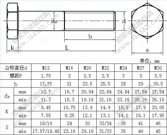 DIN7990-2008-钢结构用带六角螺母的六角头螺栓[标准|规格]